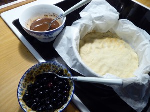 Blåbær-chokomousse kage (7)